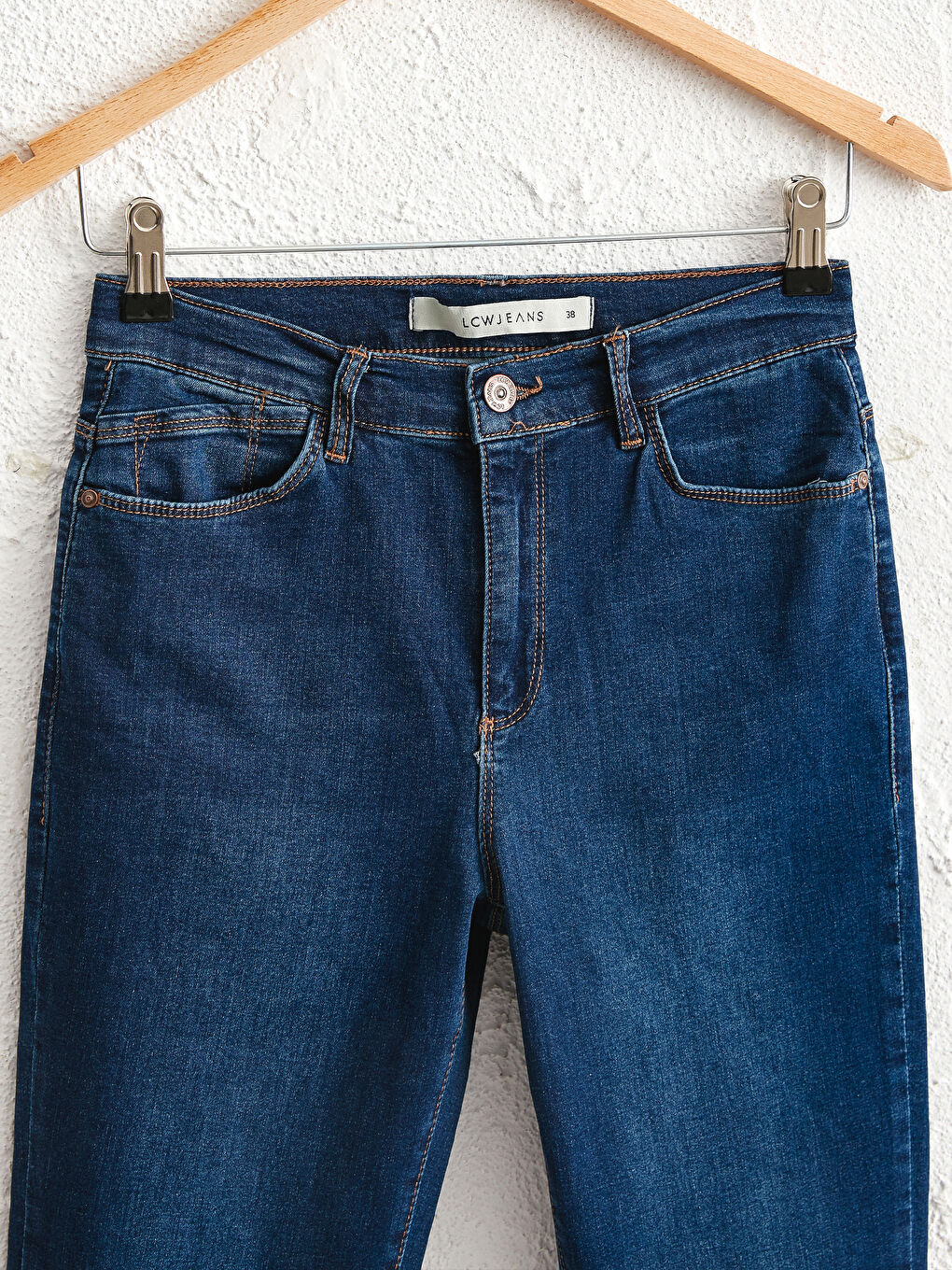 Jean Coupe Régulière Longueur Cheville-2