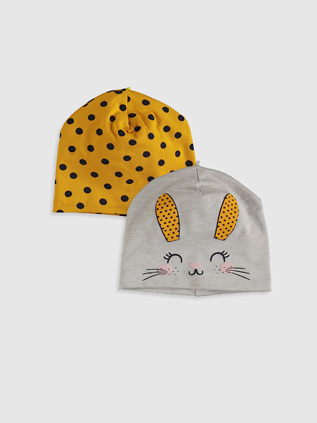 Bej Kız Bebek Bere 2'li