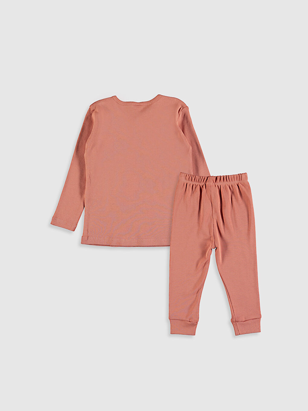 Mercan Kız Bebek Pamuklu Pijama Takımı-1