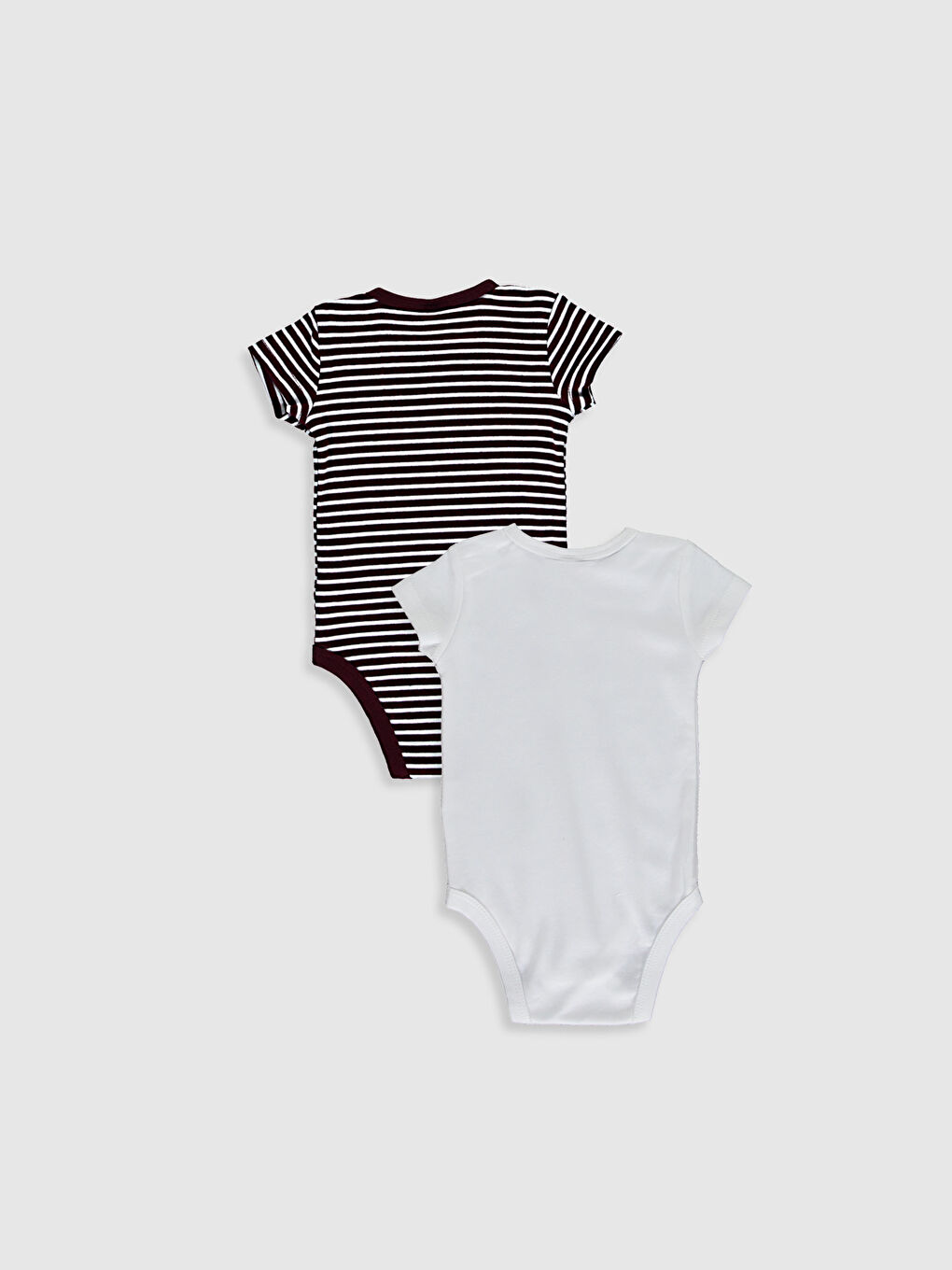 Lot de 2 bodys imprimés bébé garçon-1