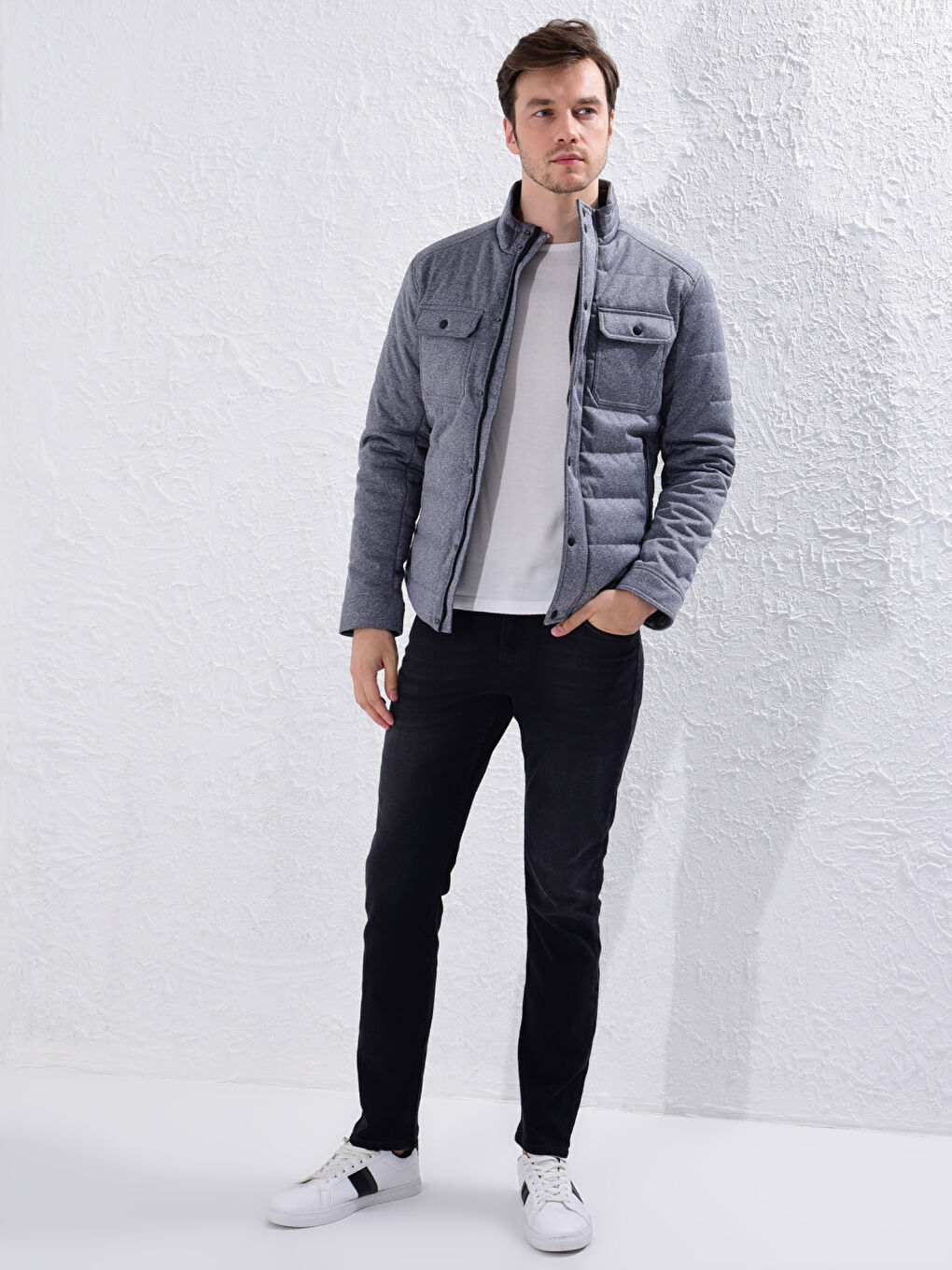 Puffer sa uspravnom kragnom-2