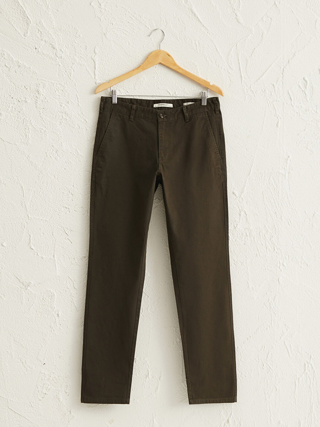 Брюки чино из габардина стандартного кроя