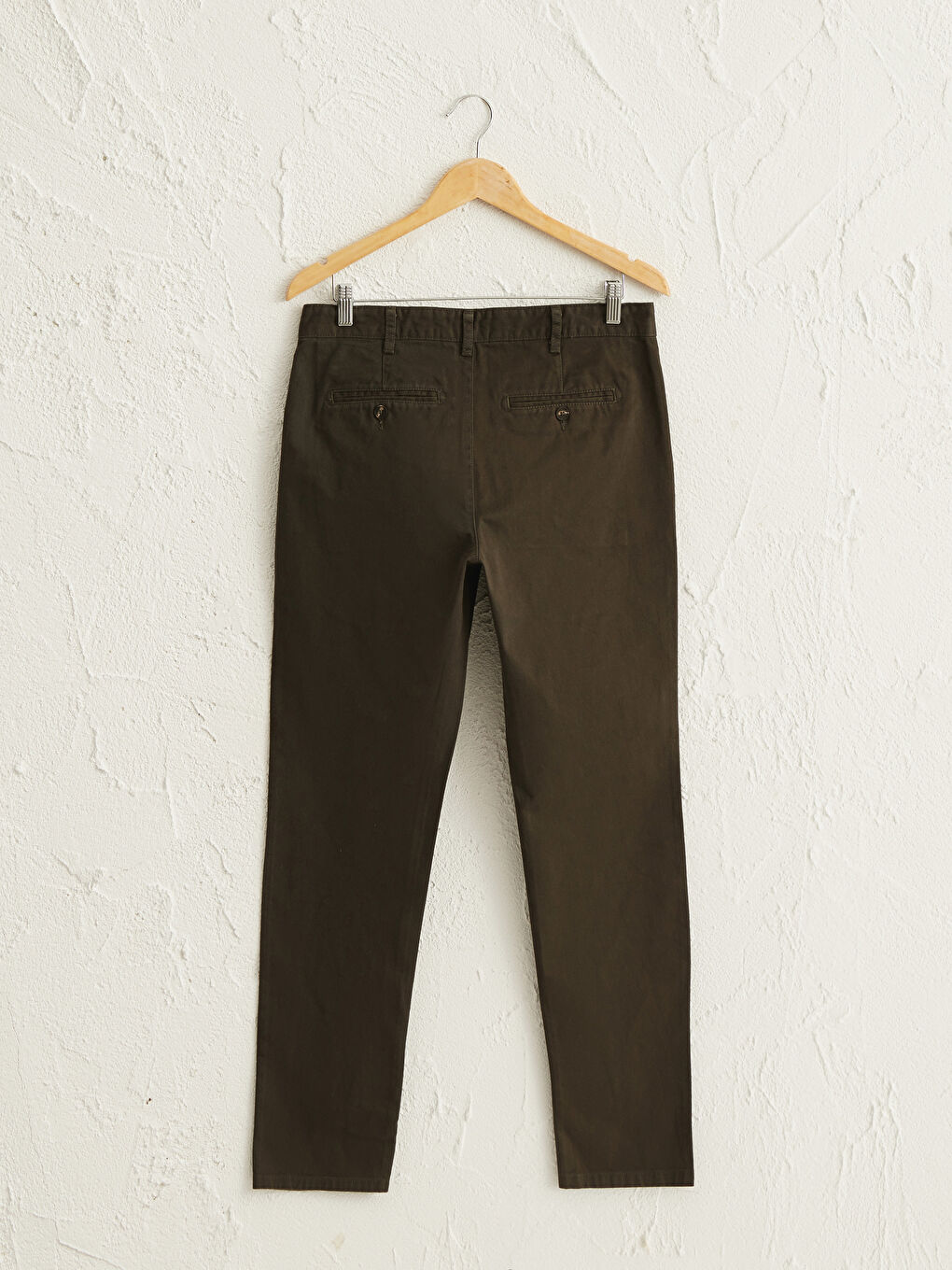 Брюки чино из габардина стандартного кроя-1