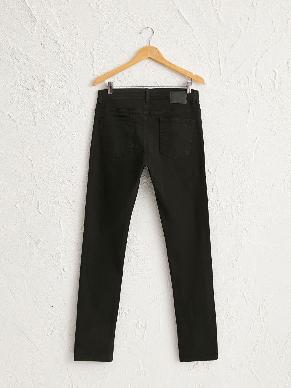 Slim Fit Gabardine Chino Trousers-1