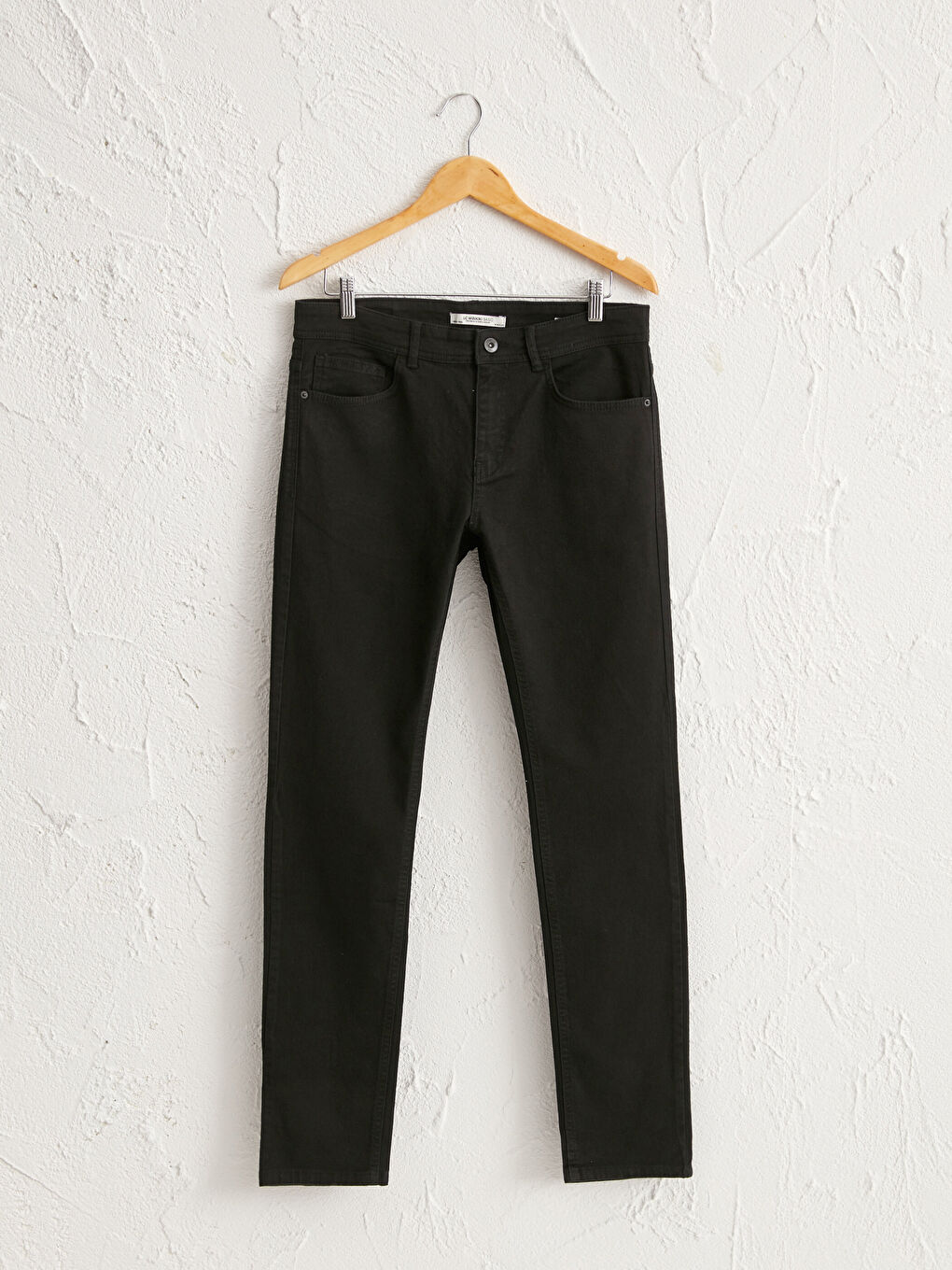 Slim Fit Gabardine Chino Trousers