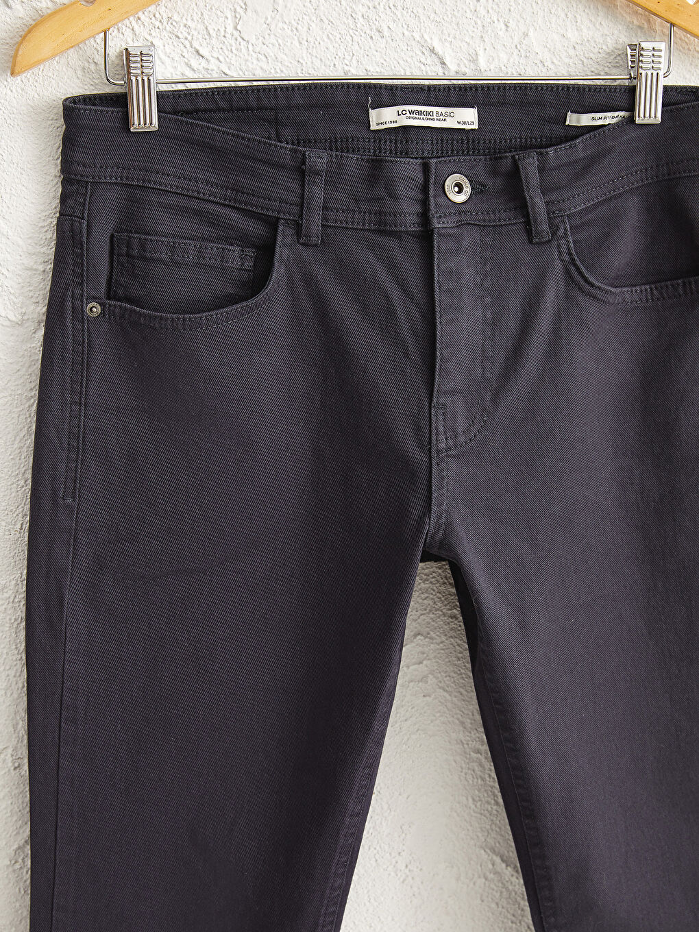 Брюки-чиносы из габардина Slim fit-1