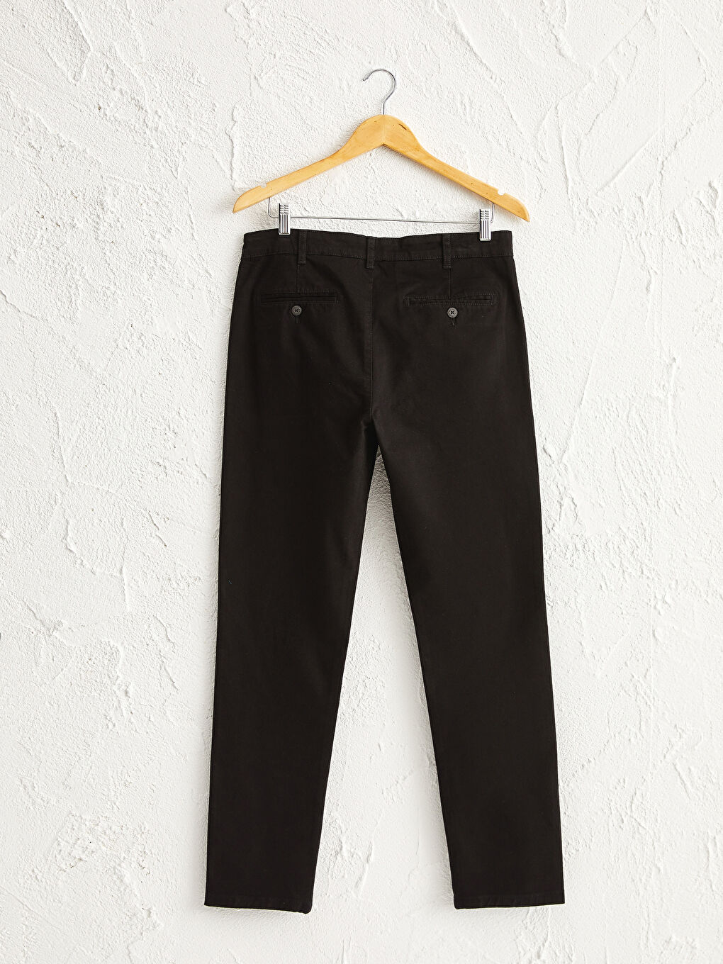 Slim Fit Gabardine Chino Trousers