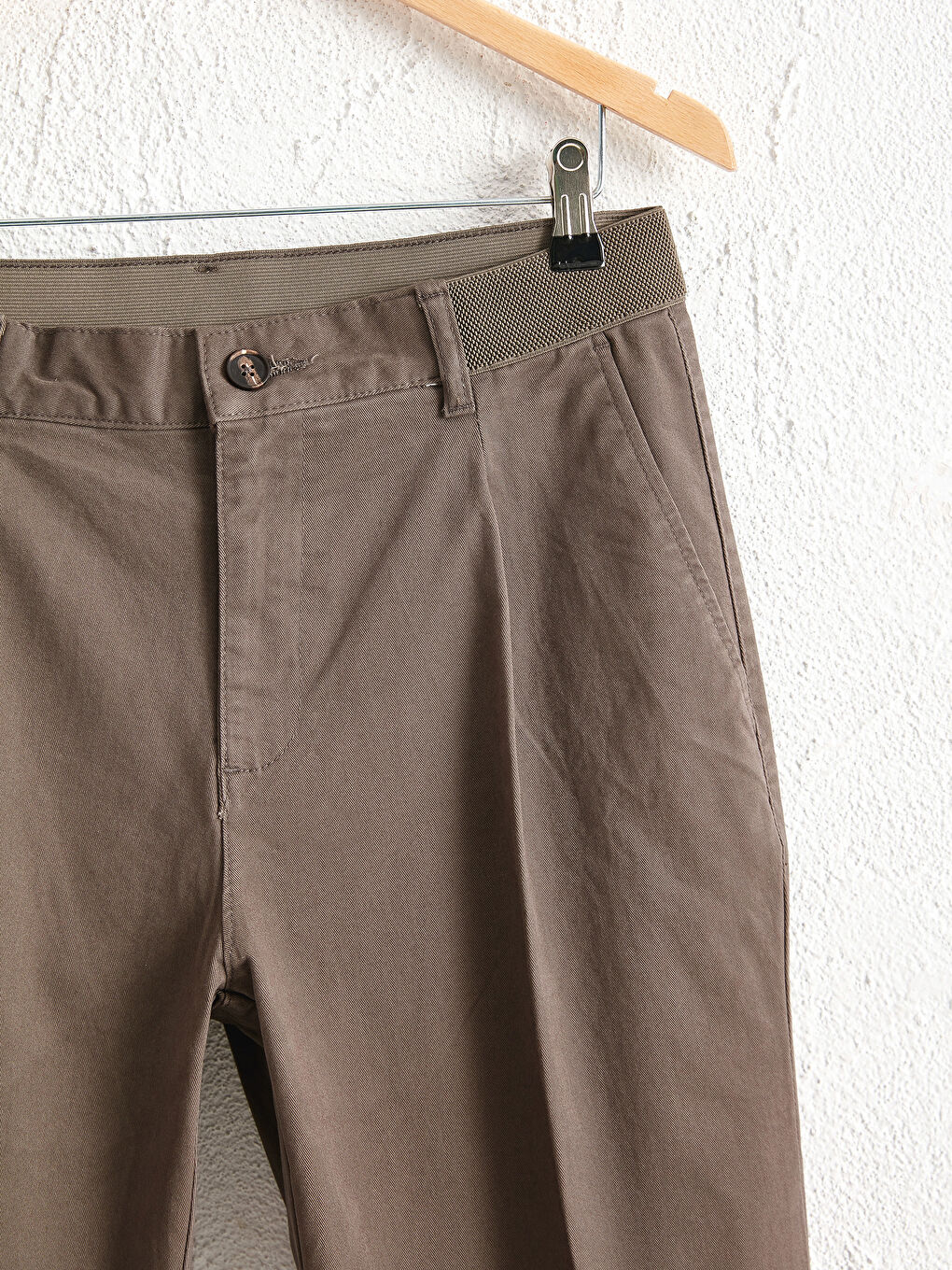 Comfortable Fit Chino Trousers-2