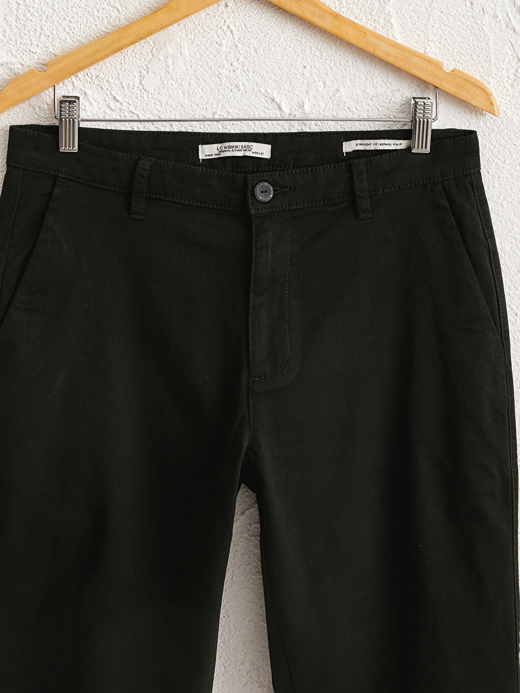 Normal Fit Gabardine Chino Trousers-2