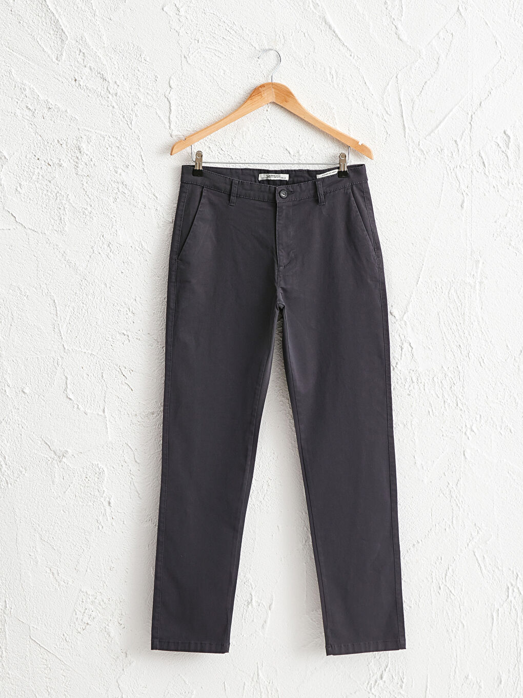 Normal Fit Gabardine Chino Trousers