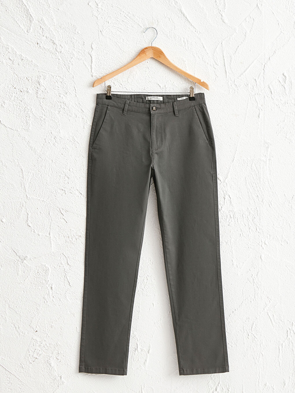 Normal Fit Gabardine Chino Trousers