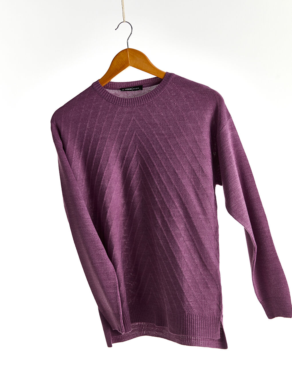 Bike Collar Long Sleeve Women Flat Slim Knitwear Sweater