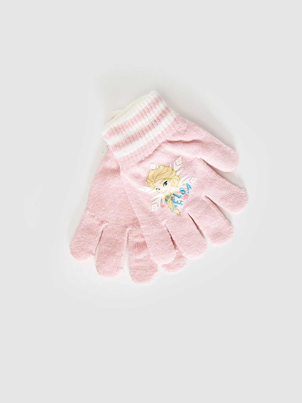 Girl Elsa Licensed Knitwear Gloves