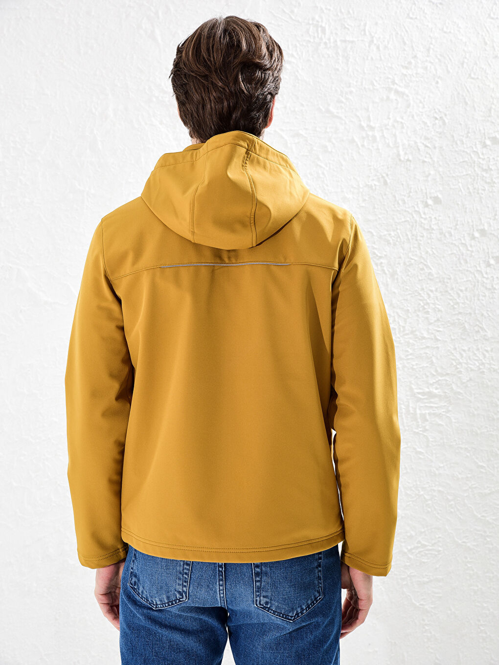 معطف اصفر رجال-3