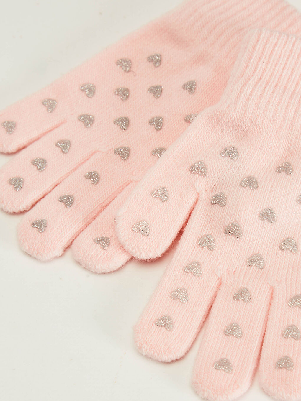 LCW ACCESSORIES Girl's Printed Knitwear Gloves 2 Pieces -0W4069Z4-CS3