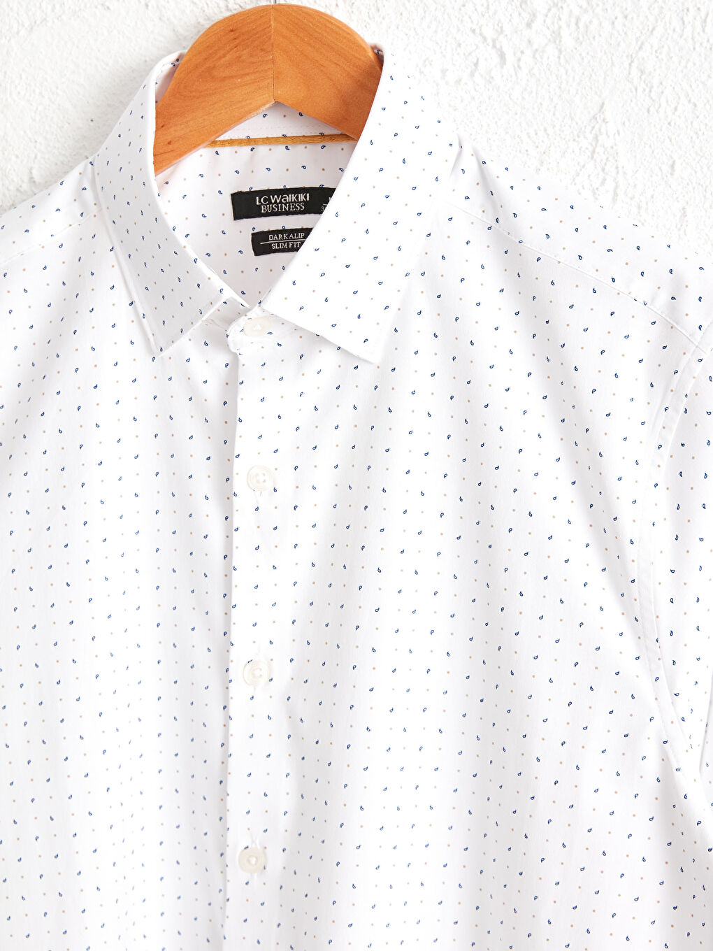 LCWAIKIKI Formal Slim Fit Long Sleeve Poplin Shirt -0W4074Z8-LU7