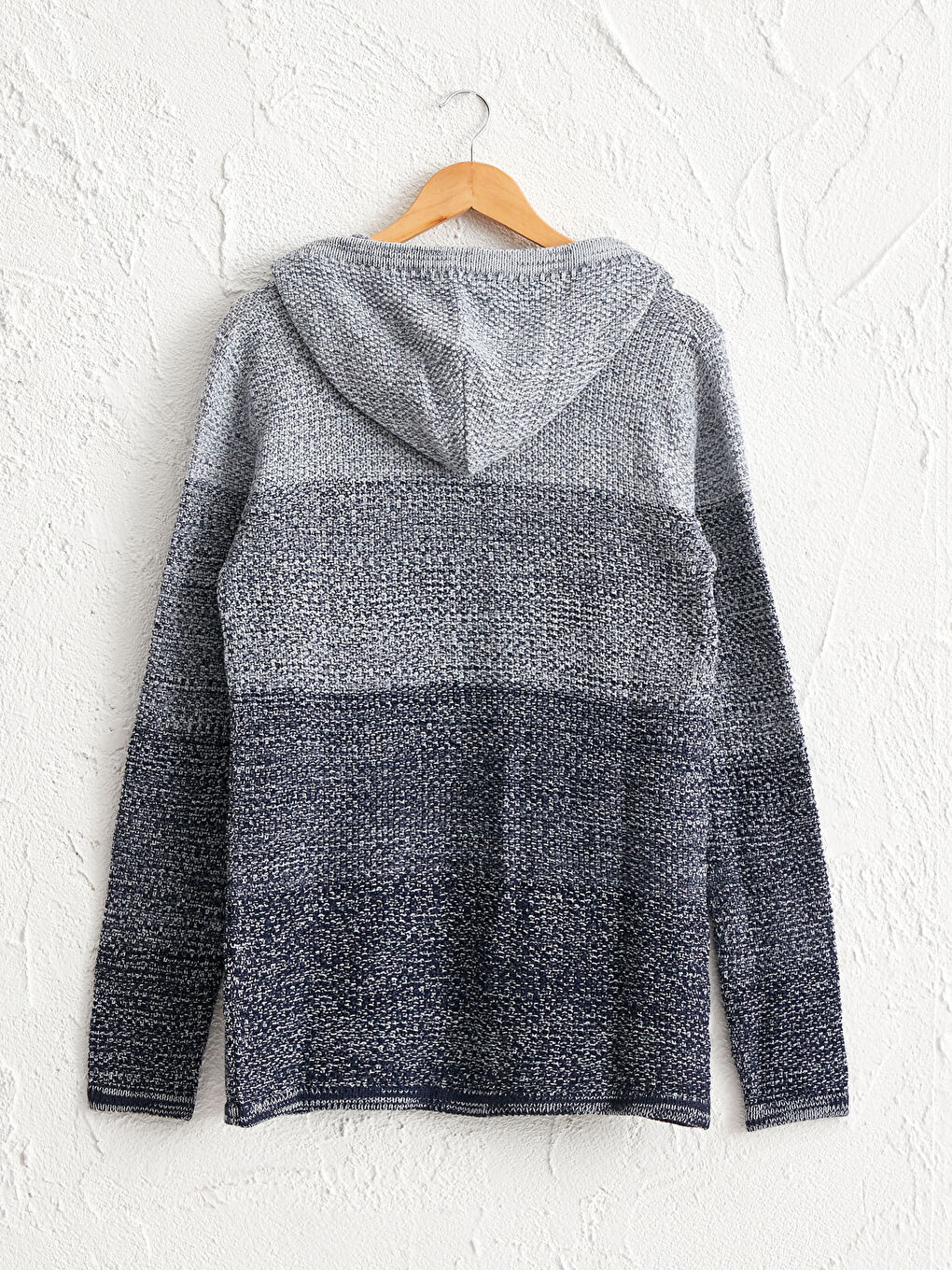 كارديجان تريكو خفيف الوزن مزود بغطاء رأس-1