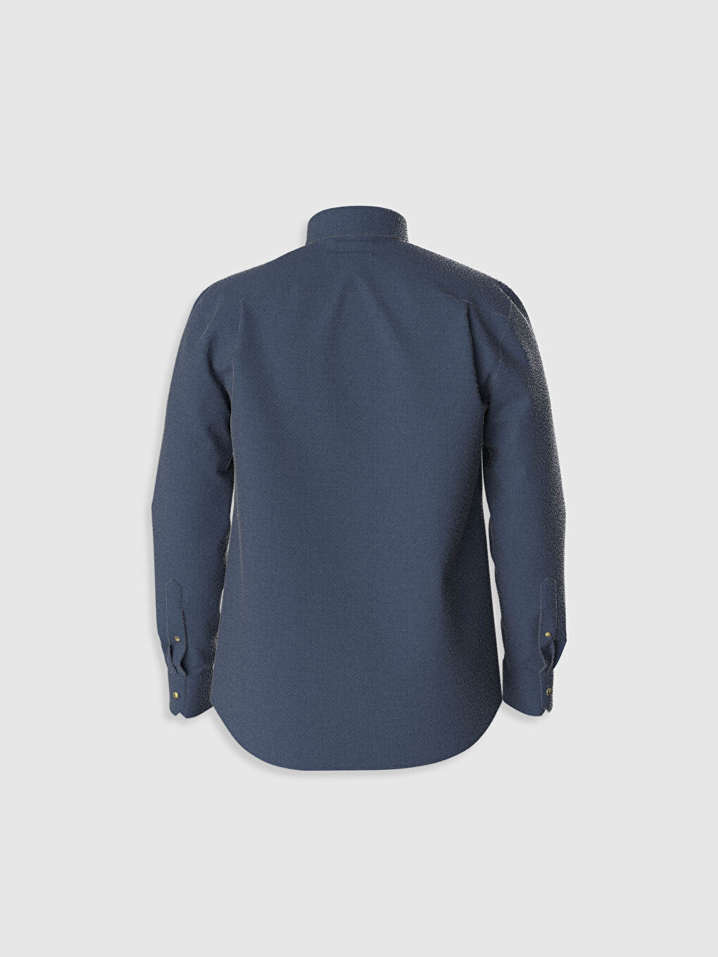 Стандартты пішім ұзын жеңді габардин жейде-2