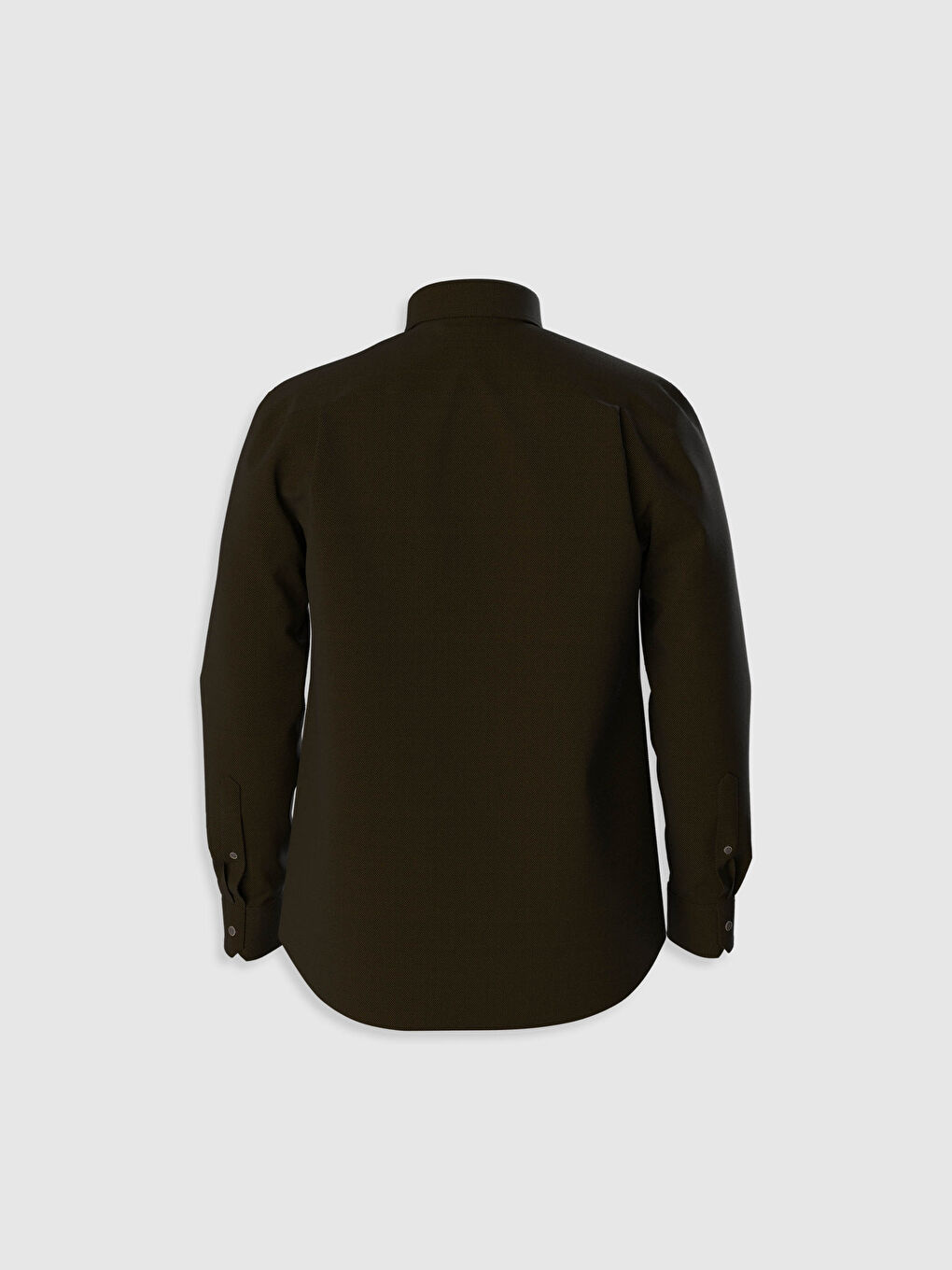 LCWAIKIKI Basic Regular Fit Long Sleeve Gabardine Shirt -0W4144Z8-KGJ
