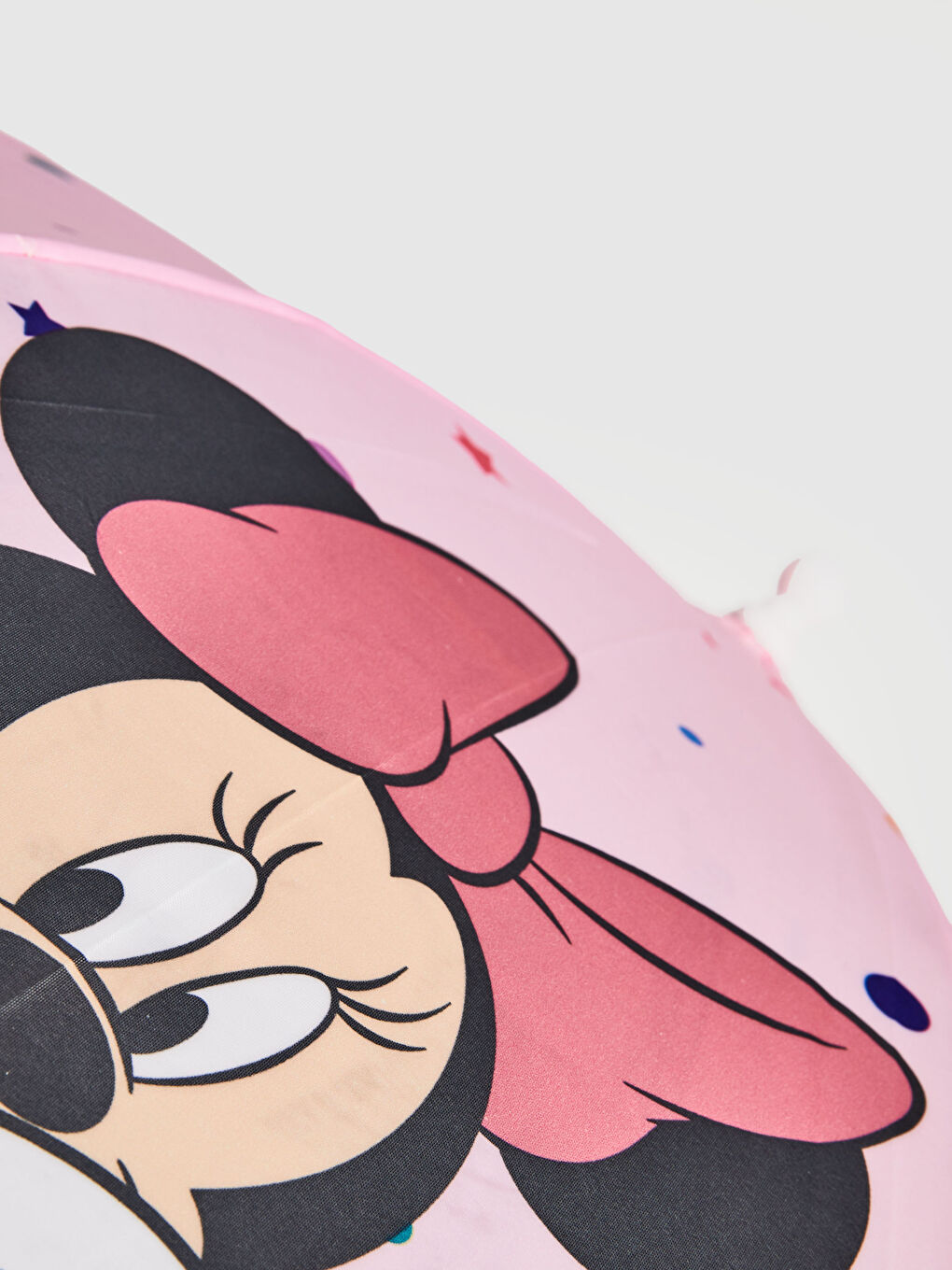Kırmızı Minnie Mouse Baskılı Kız Çocuk Şemsiye-3