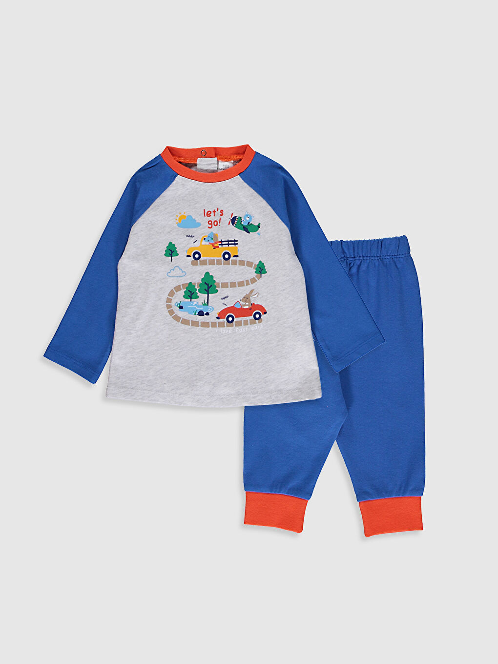 Baby Boy’s Printed Pyjamas Set