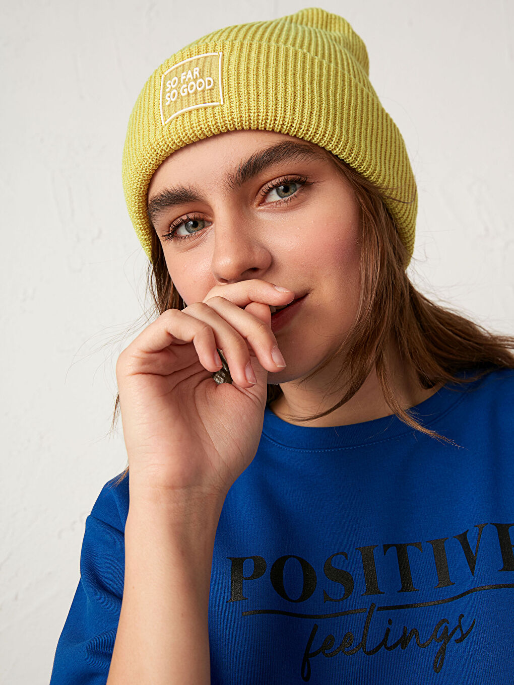 Bonnet JAUNE Femme-1