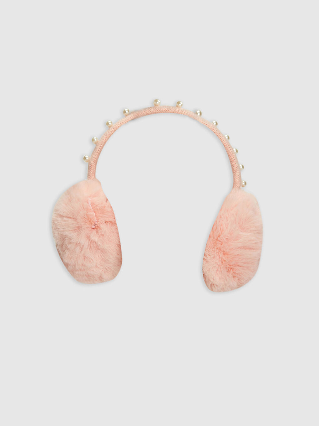 Pearl Detailed Plush Earphone