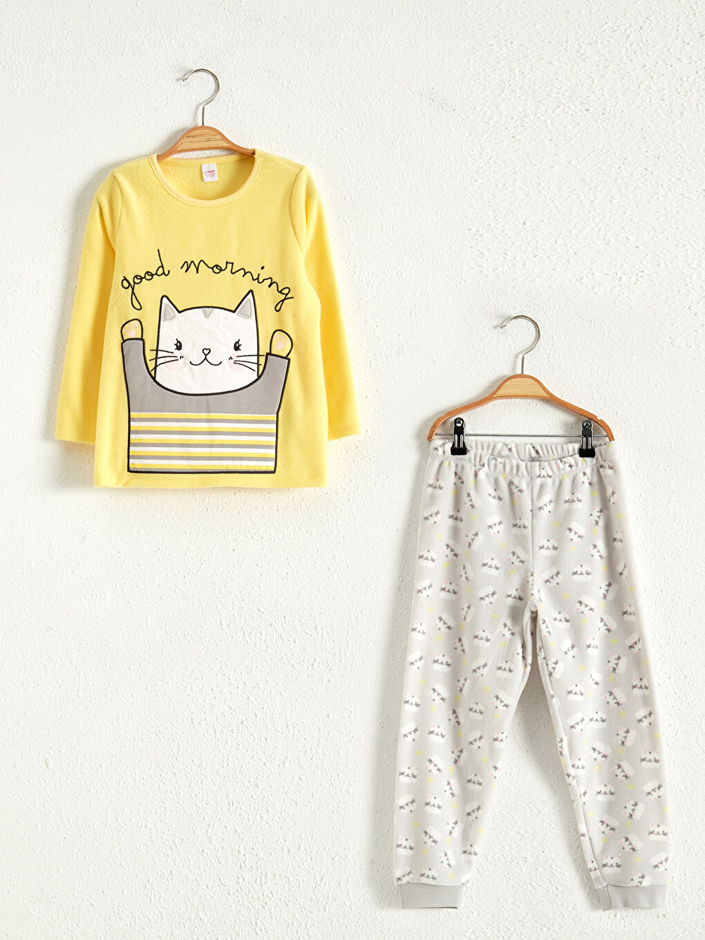 Ensemble de Pyjama Polaire Imprimé pour Fille