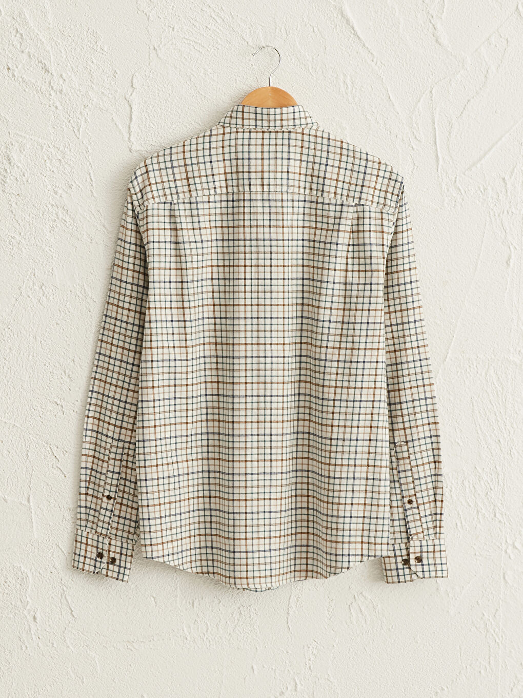 LCWAIKIKI Classic Regular Fit поплин риза с дълъг ръкав -0W4279Z8-LLX