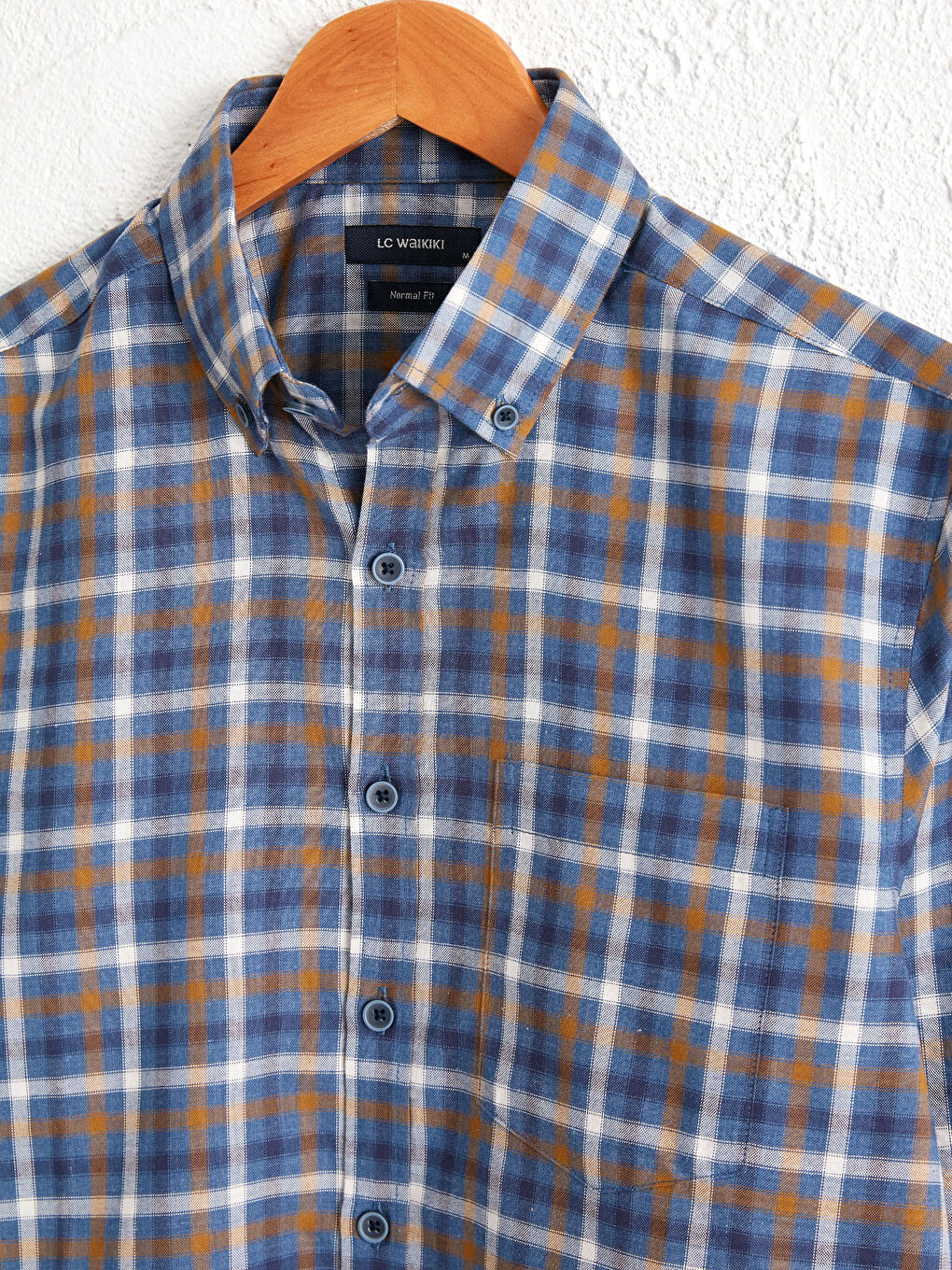 Стандартты пішім ұзын жең оксфорд жейде-2