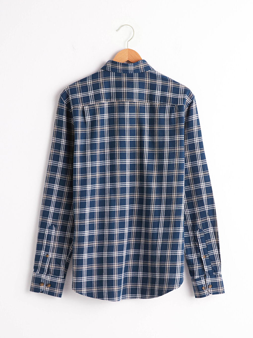 Chemise Gabardine Manches Longues Coupe Régulière-5