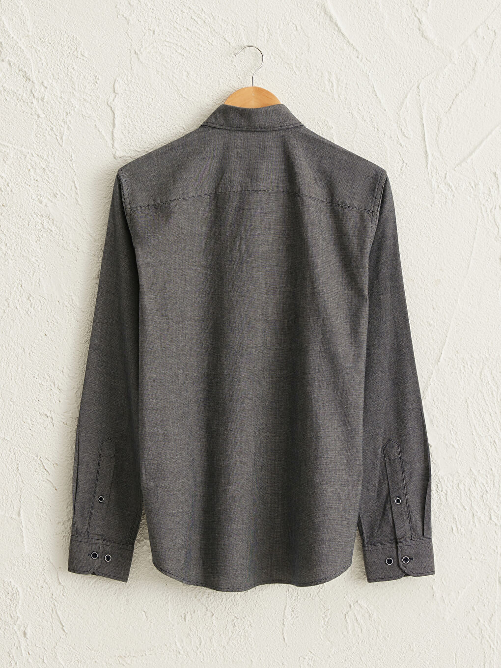 тар пішім ұзын жең поплин жейде-4