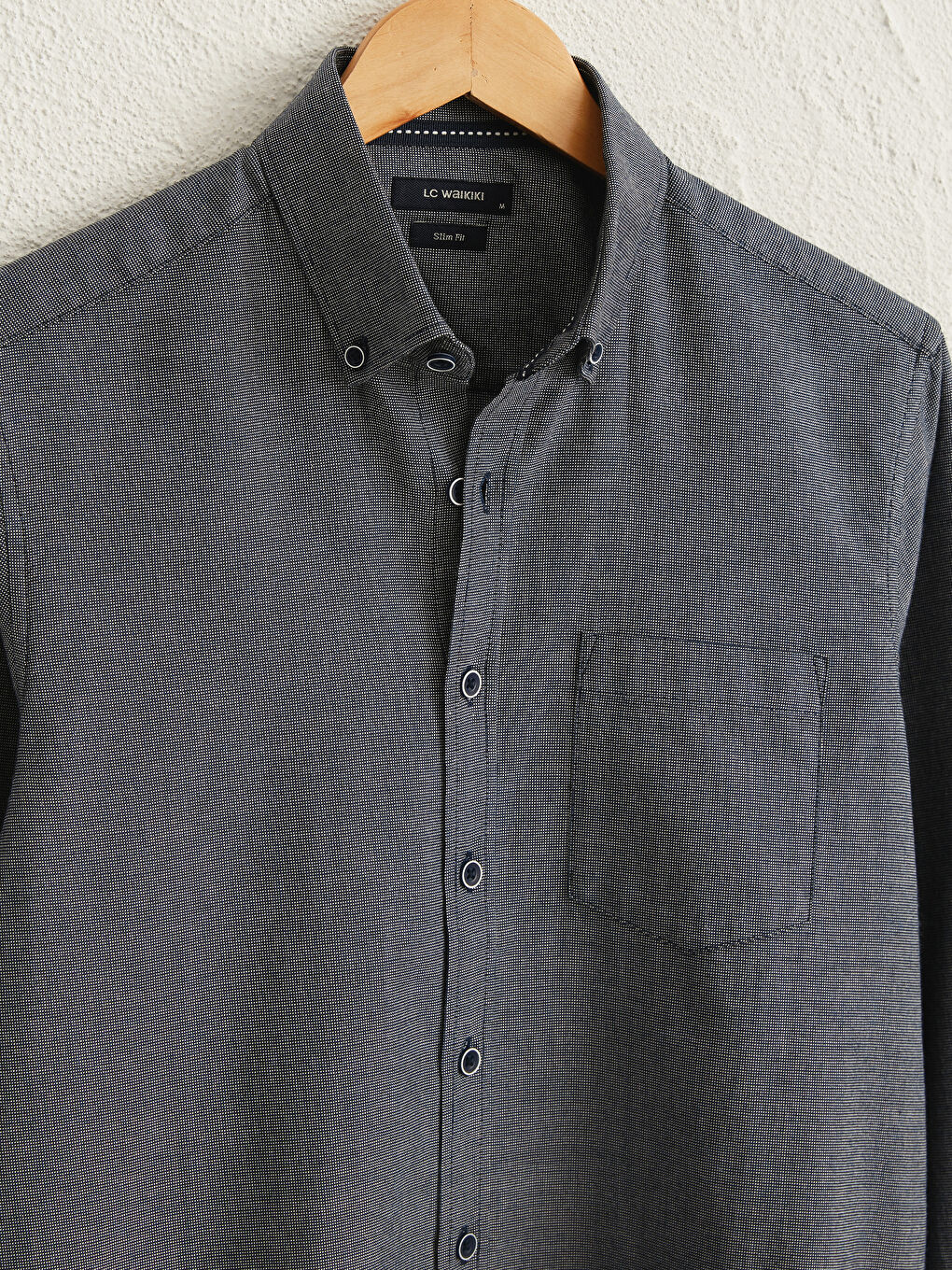 тар пішім ұзын жең поплин жейде-5