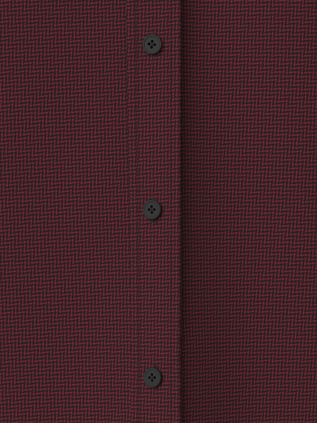 Bordo Regular Fit Uzun Kollu Gabardin Gömlek-3