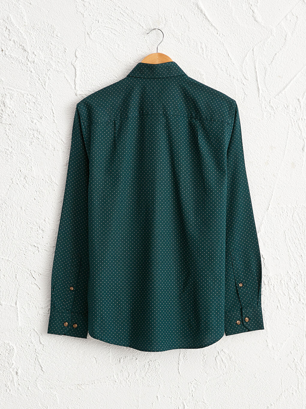 Regular Fit Long Sleeve Oxford Shirt-1