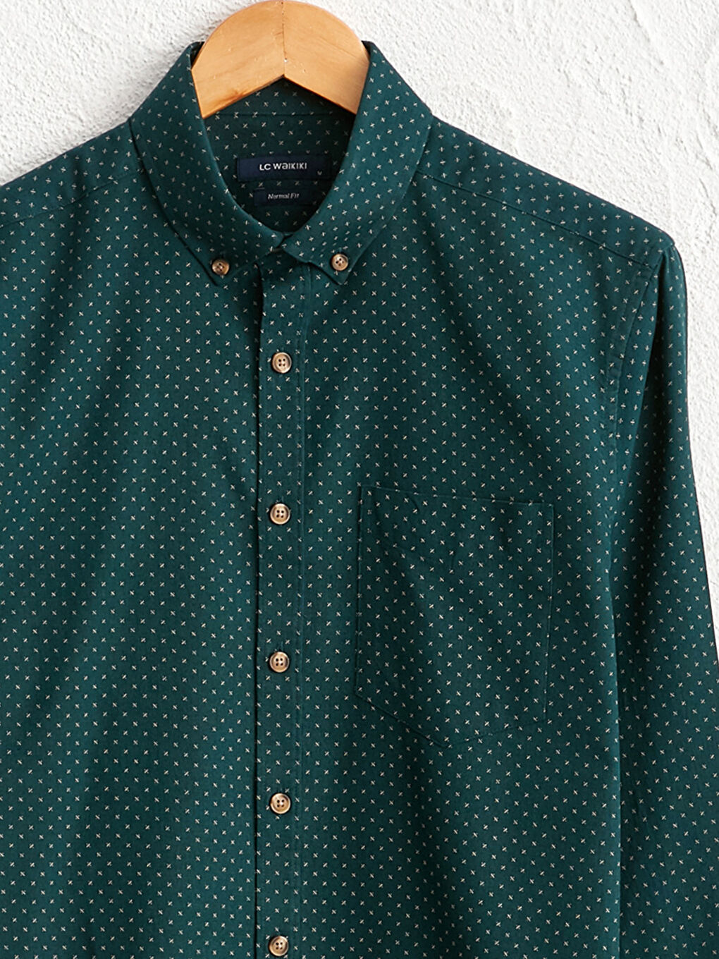 Regular Fit Long Sleeve Oxford Shirt-2