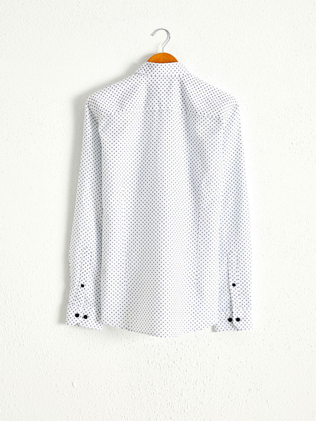 Chemise Slim Fit à Manches Longues en Popeline-3