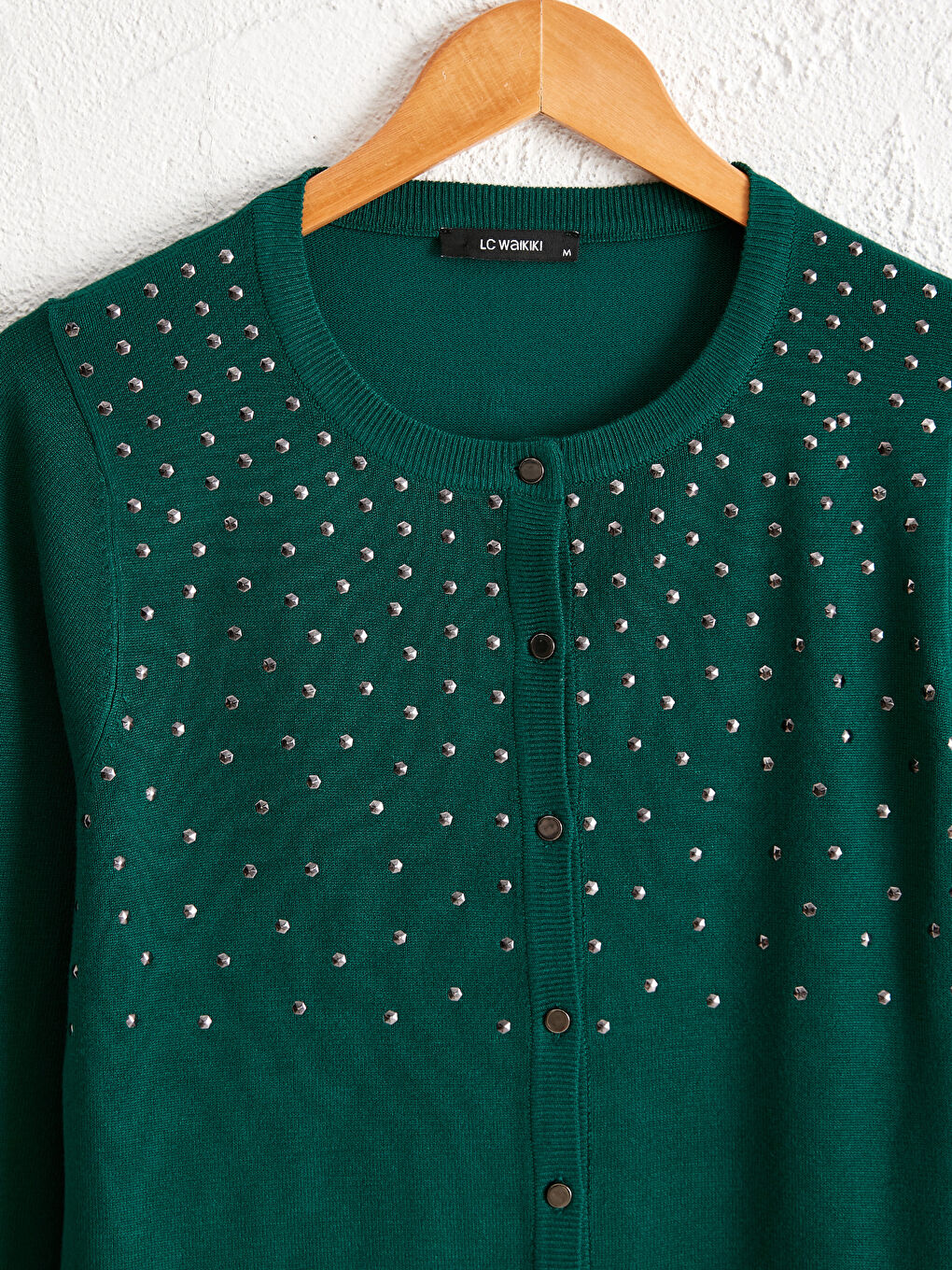 كارديجان تريكو مطرز بالخرز-2