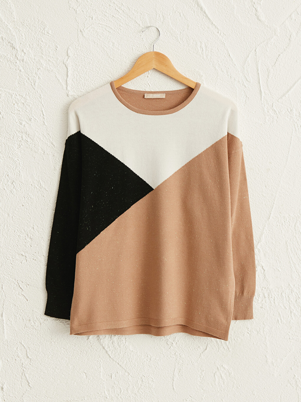 Woman Beige Sweater