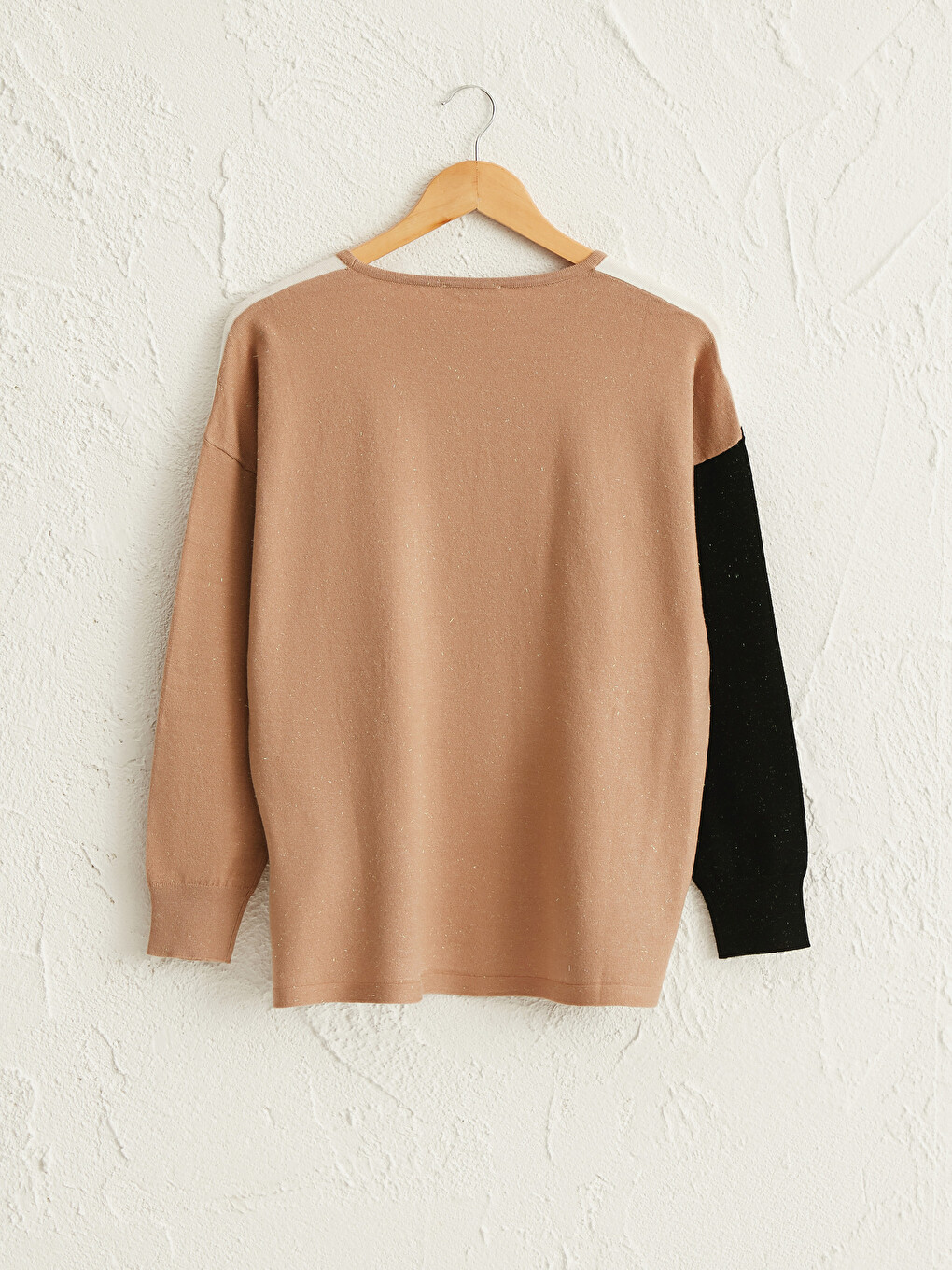 Woman Beige Sweater-1
