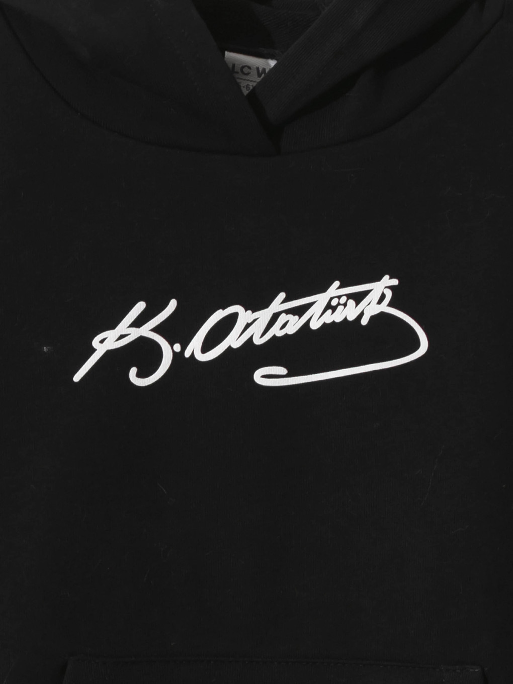 Siyah Kız Çocuk Atatürk İmzalı Sweatshirt-2