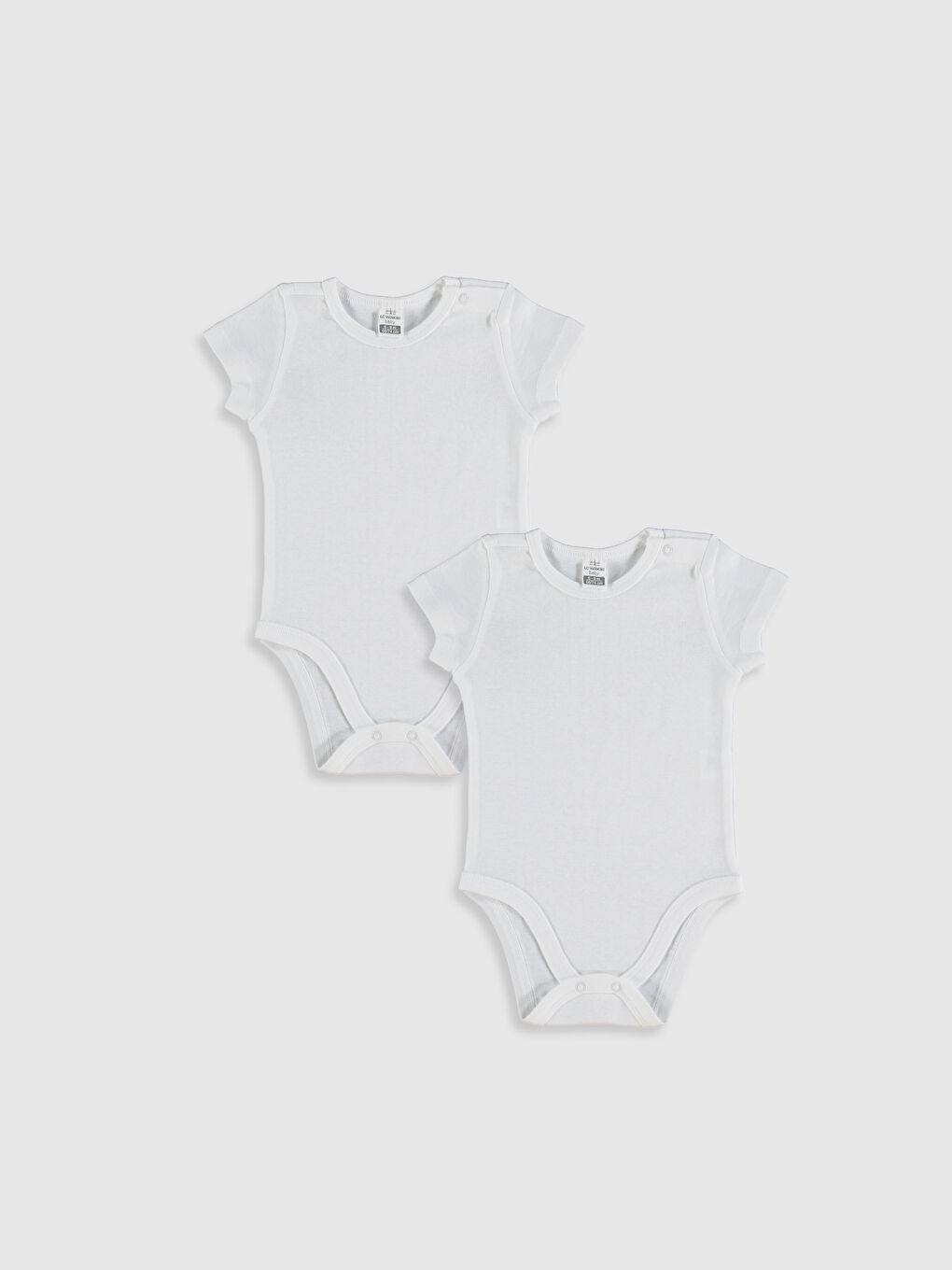 2-pack Baby Girl's Cotton Bodysuit