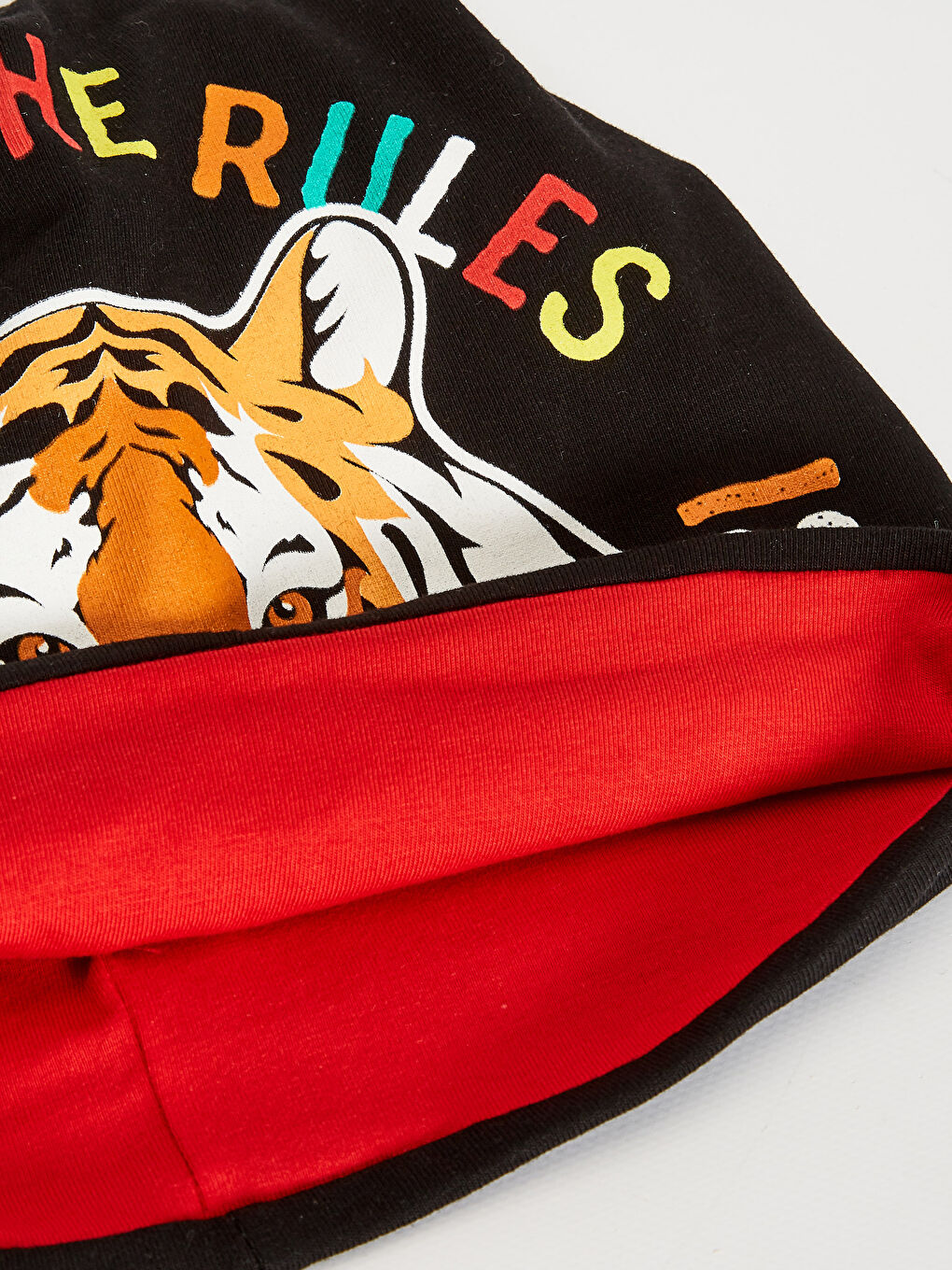 Erkek Çocuk Kaplan Baskılı Jarse Bere-1