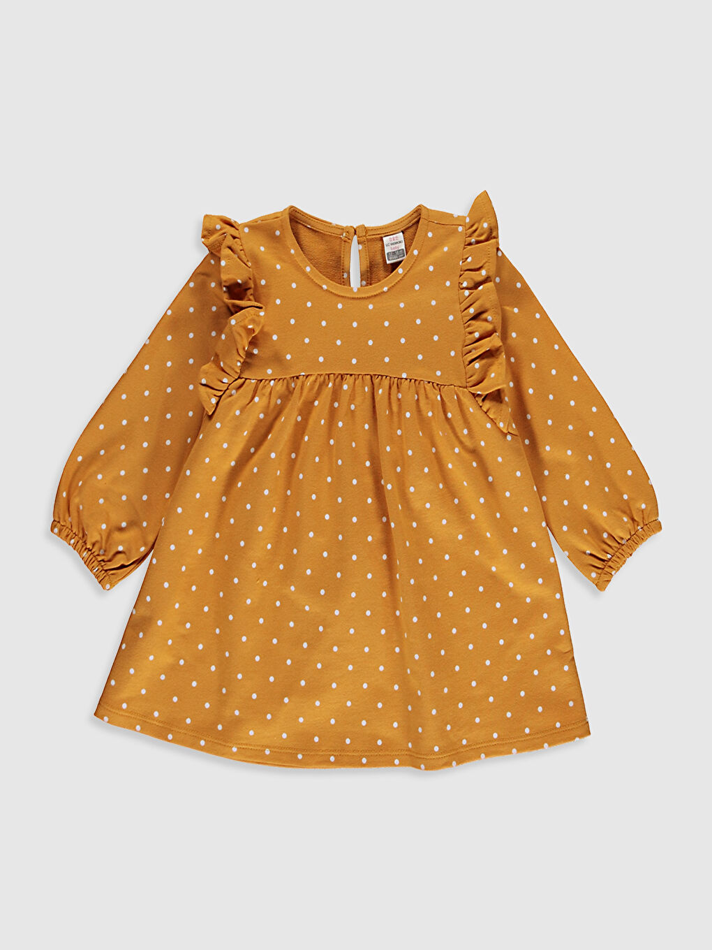 Baby Girl Patterned Oversize Dress