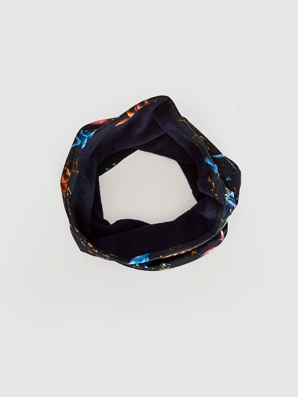 Boy Dinosaur Printed Jersey Scarf