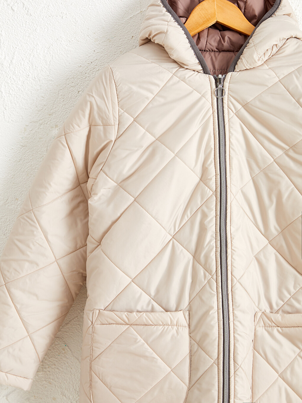 Long Puffer With Hood-5