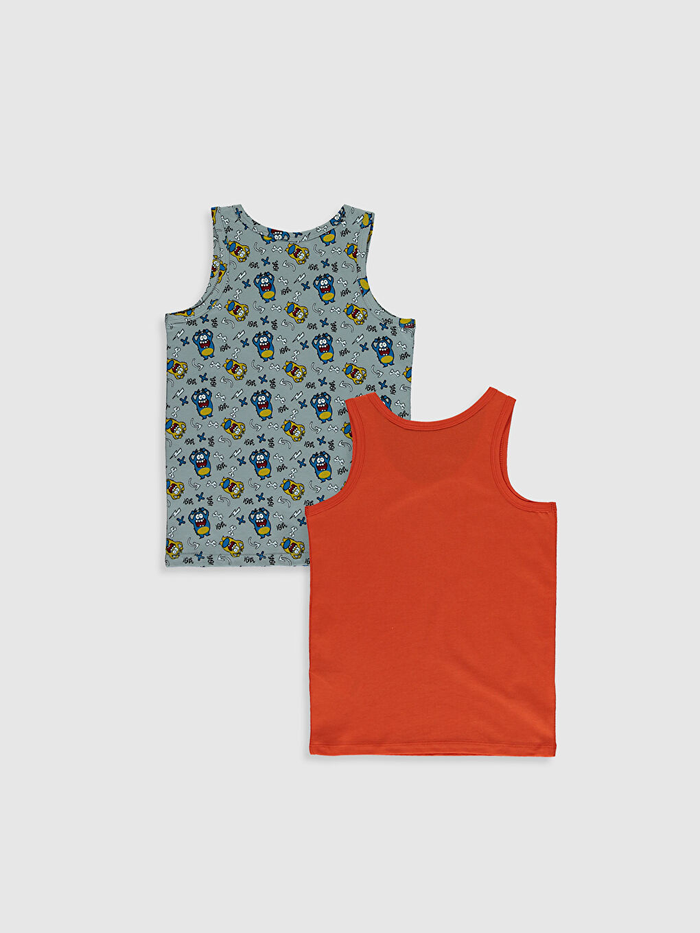 Майка-борцовка для мальчиков, 2 шт.-1