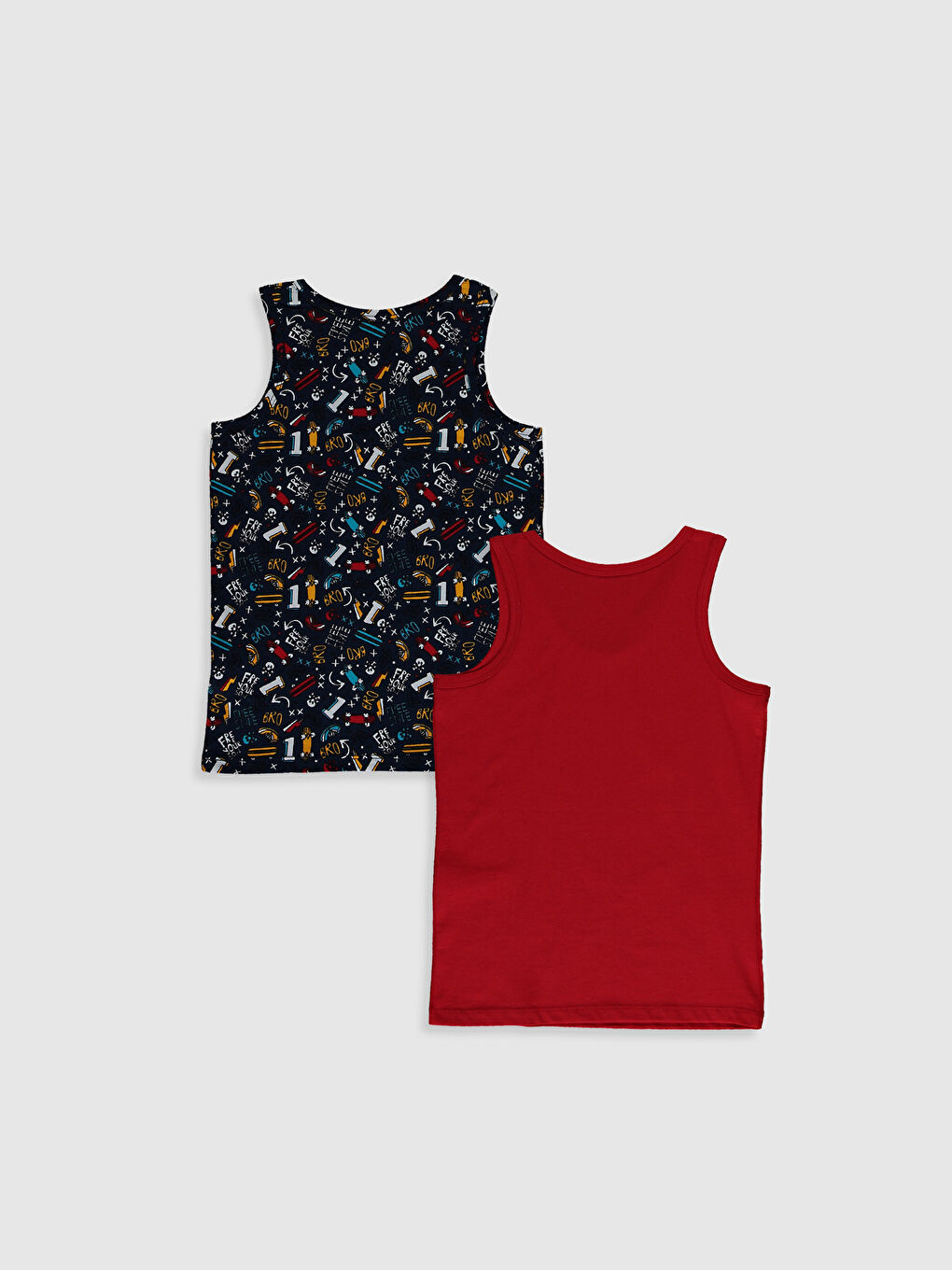 Майка-борцовка для мальчиков, 2 шт.-1