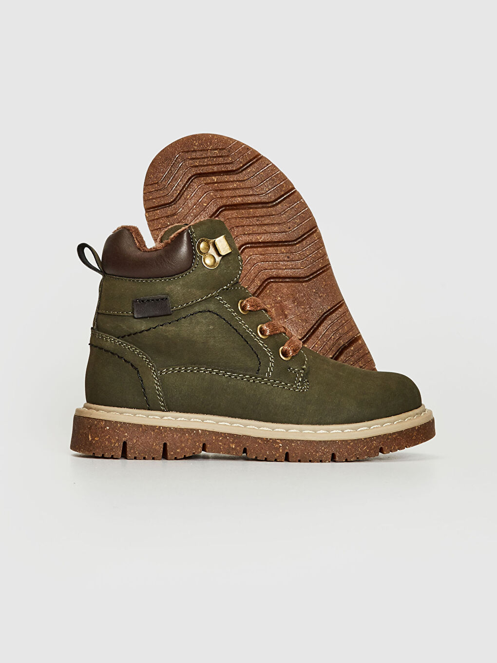 Ботинки для малышей мальчиков с меховой подкладкой-3