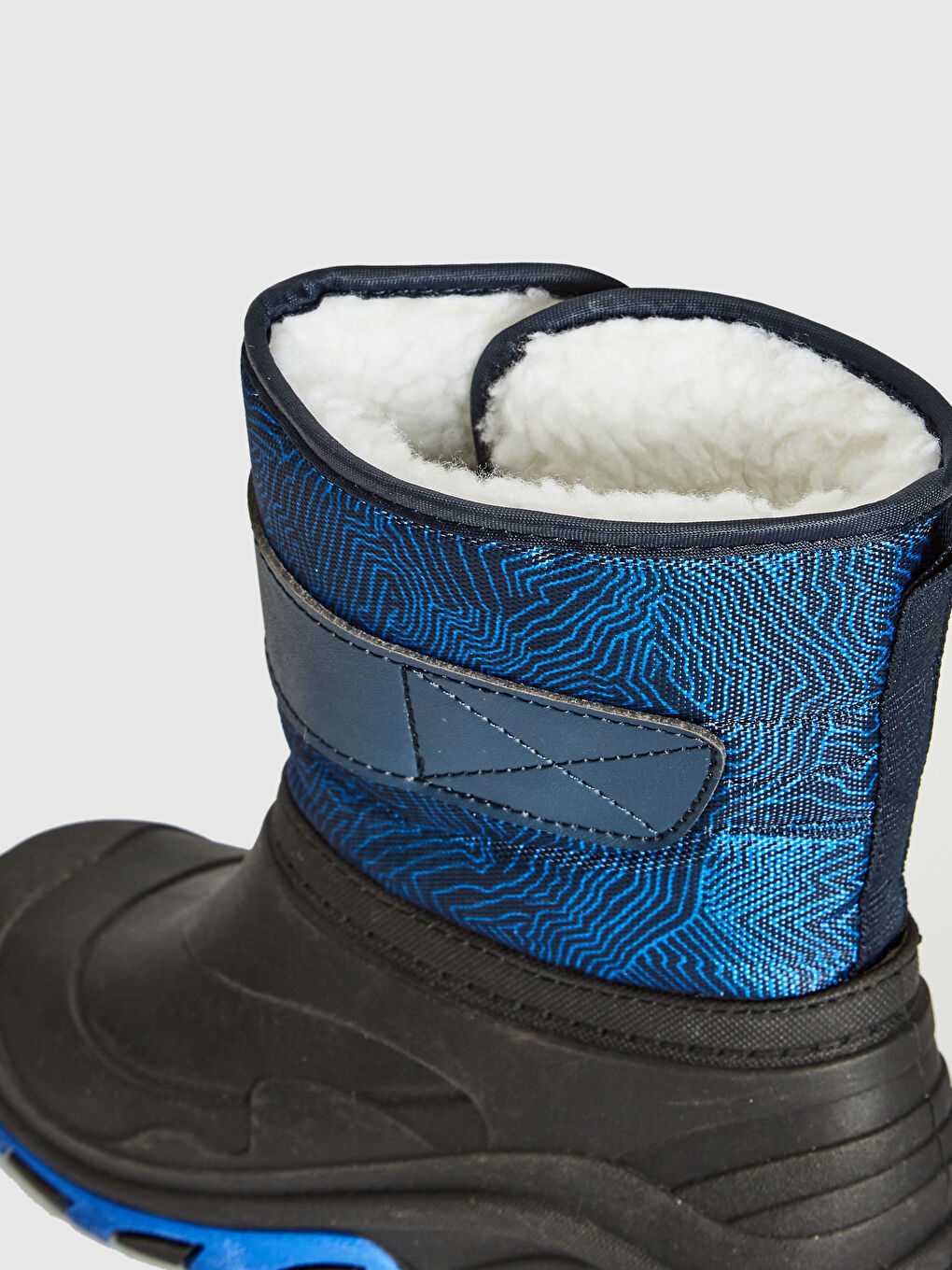 Ботинки для малышей мальчиков с меховой подкладкой-5